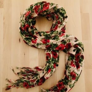 Floral scarf